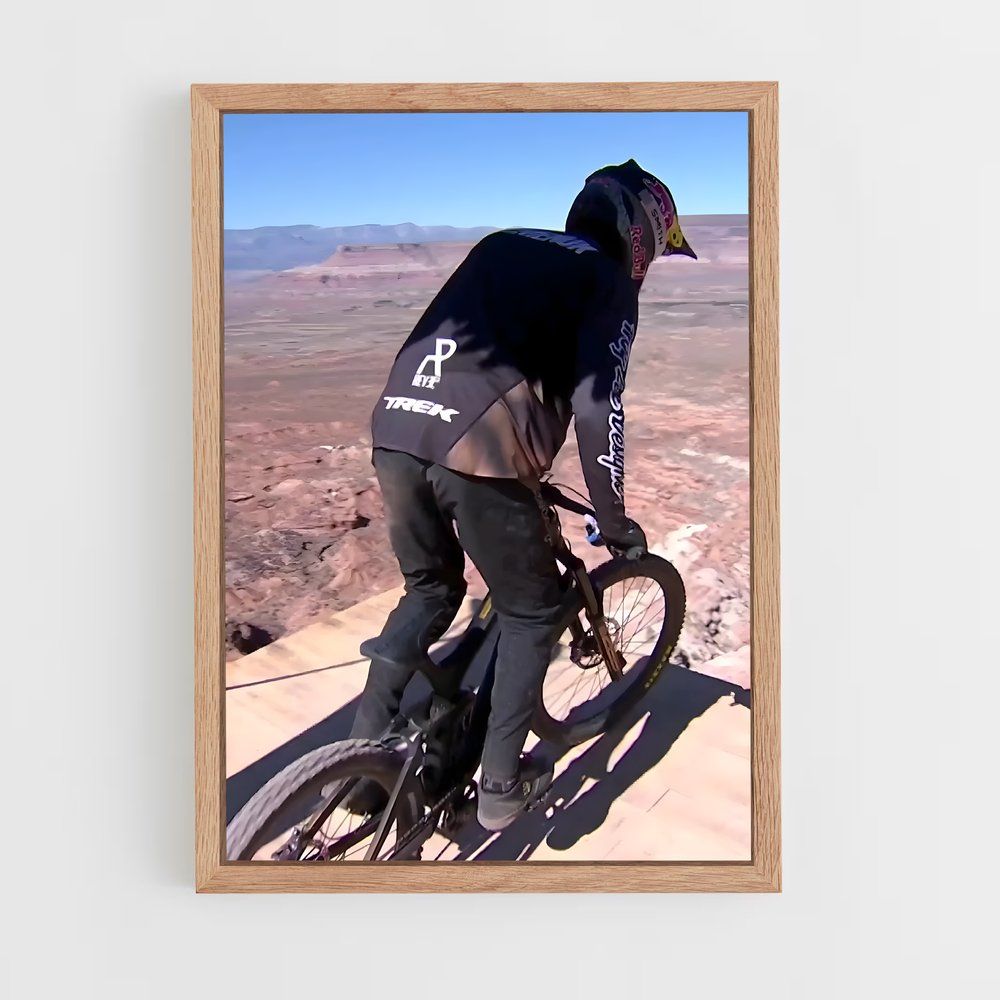 Poster Brandon semenuk embrasser – affiche Cyclisme (vue 4)